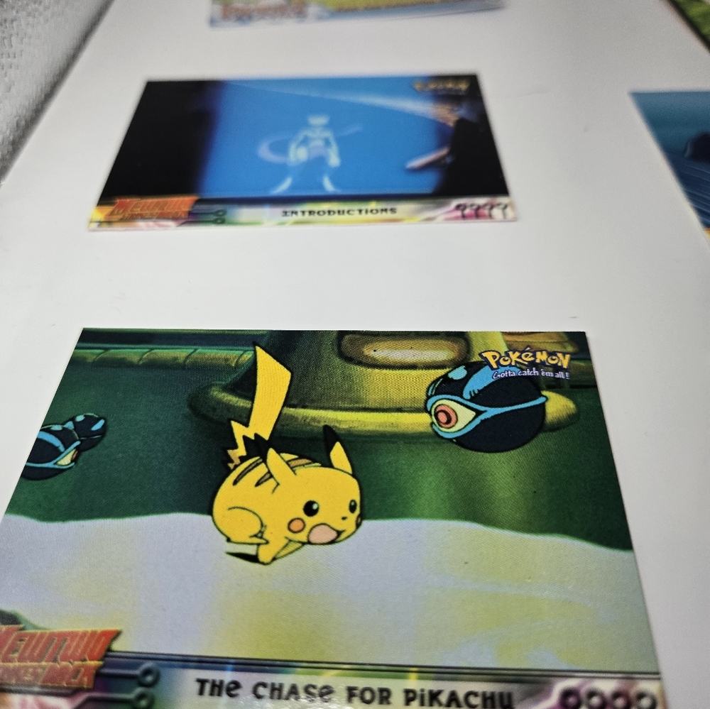 🎬 Pokémon: The First Movie – Opened 8-Card Pack w/ Foil – Vintage Topps - Picture 15 of 17